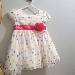 Sweet Heart Rose Infant Dress